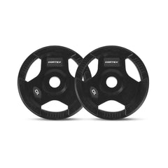 CORTEX 90kg Tri-Grip V2 50mm Olympic Dumbbell Set