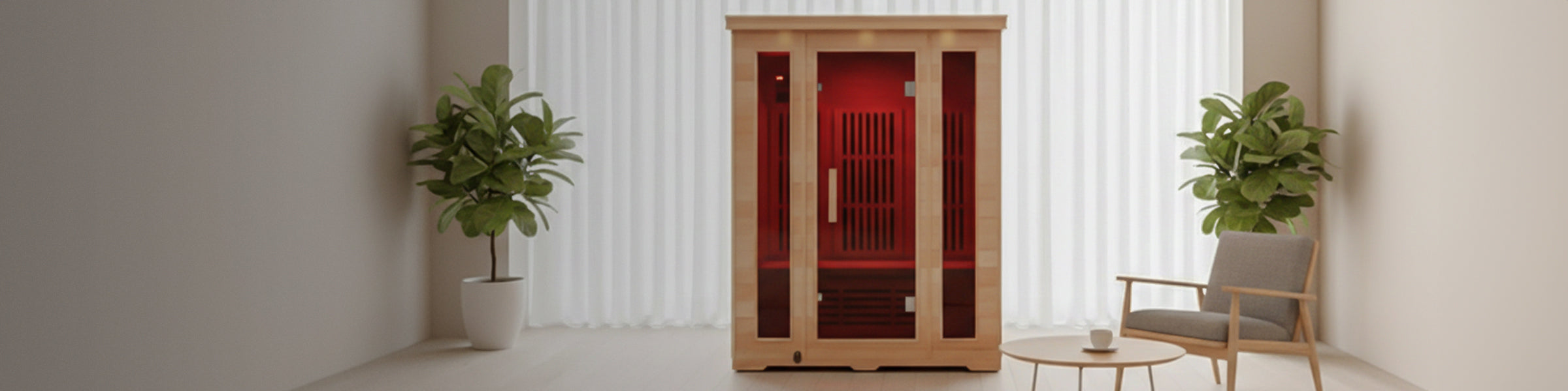 3-Person Infrared Saunas
