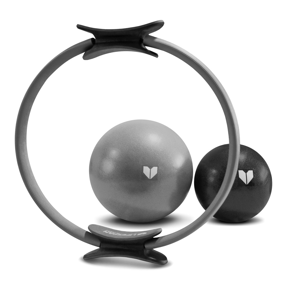 Lifespan Fitness Pilates Essentials Set - Pilates Ring with Small and