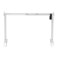ErgoDesk Electric Standing Desk Frame Only (Suits 120cm to 150cm, White) 