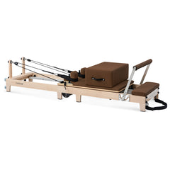 Contour Folding Wooden Pilates Reformer Machine (Espresso)