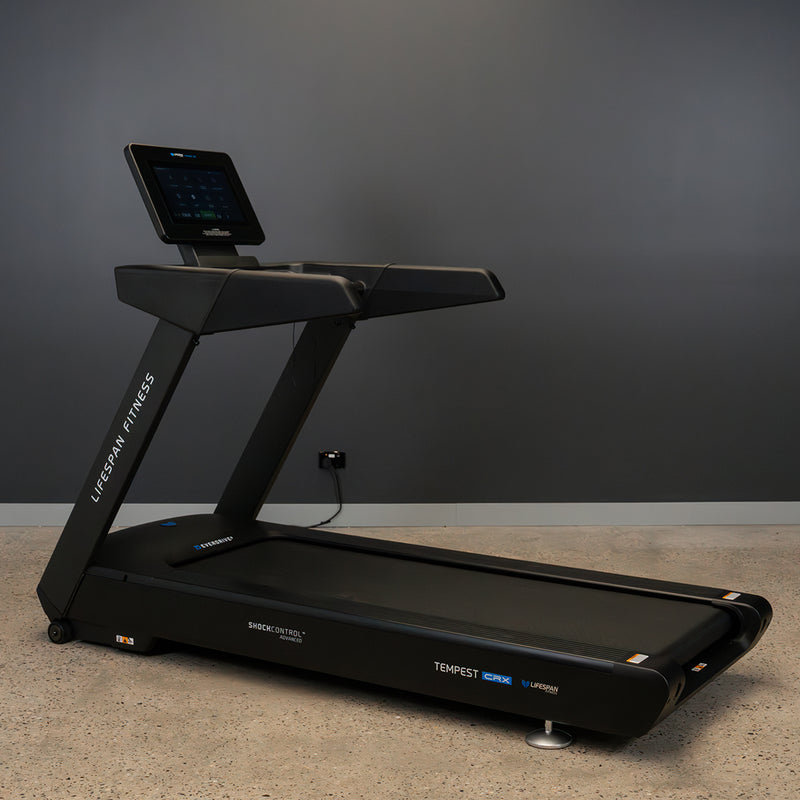 Tempest CRX Commercial Smart Treadmill with 15.6