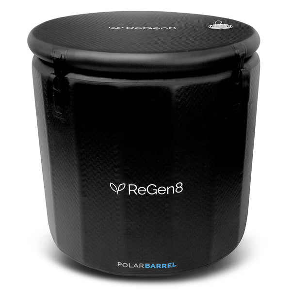 Regen8 PolarBarrel Cold Plunge Ice Bath with T2S Chiller Unit