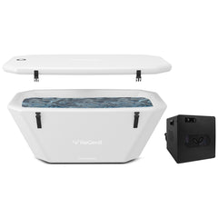 ReGen8 370L PolarChill Cold Plunge Ice Bath with T2S Chiller Unit (White)