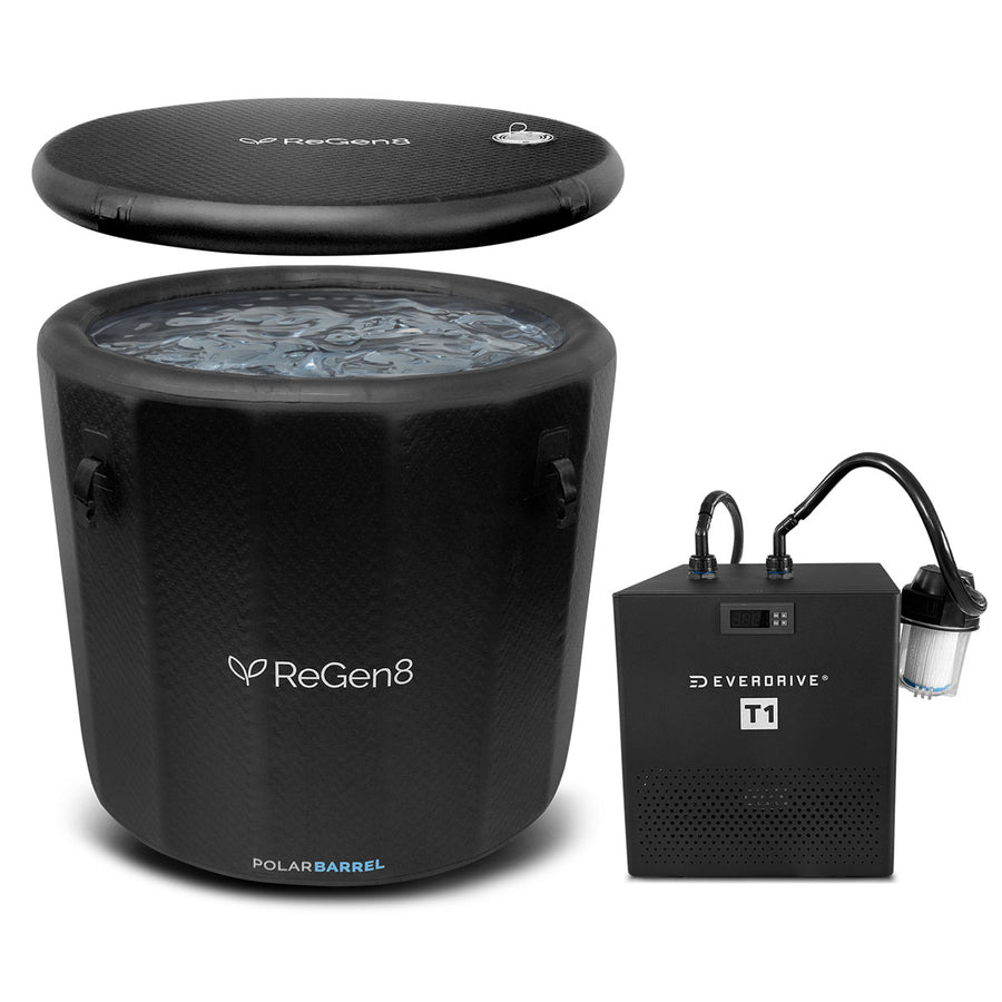 Regen8 340L Ice Bath with 280W 3c Chiller PolarBarrel T1