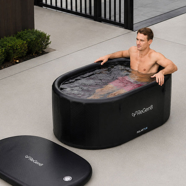 ReGen8 505L PolarTub Cold Plunge Ice Bath with T2S Chiller Unit