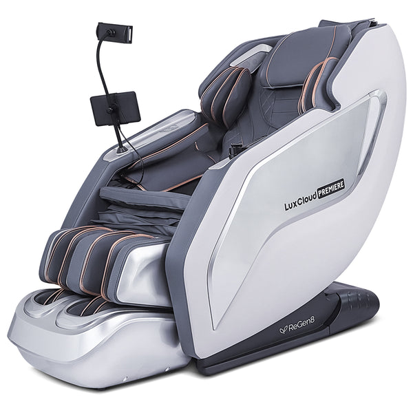 Regen8 LuxCloud Premiere - Premium Zero Gravity Massage Chair with Dual SL Rollers