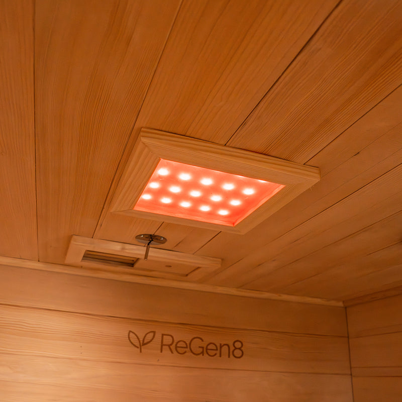 ReGen8 Duo Indoor - 2 Person Infrared Sauna (Natural)