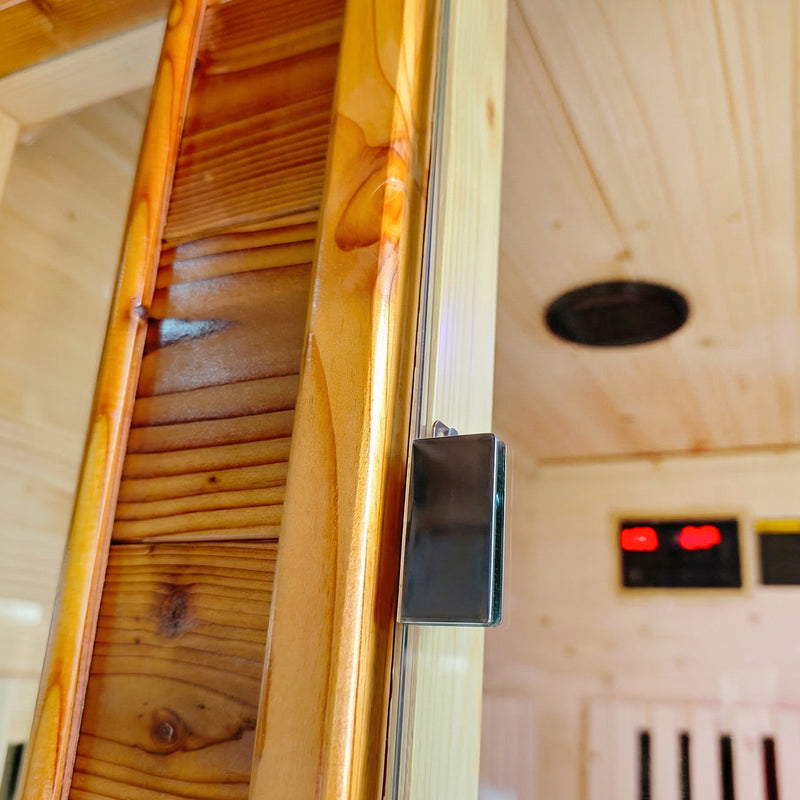 ReGen8 Duo Outdoor - 2 Person Infrared Sauna (Natural)