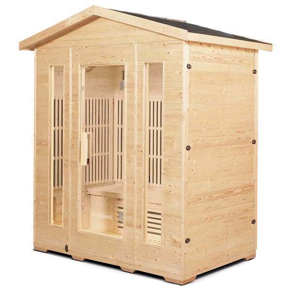 ReGen8 Quadro Outdoor - 4 Person Infrared Sauna (2025)