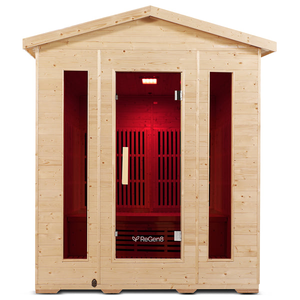 Regen8 Quadro Outdoor - 4 Person Infrared Sauna