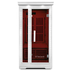 ReGen8 Solo Indoor  - 1 Person Infrared Sauna (White)