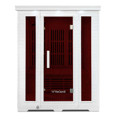 ReGen8 Trio Indoor - 3 Person Infrared Sauna (White)