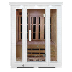 ReGen8 Trio Indoor - 3 Person Infrared Sauna (White)