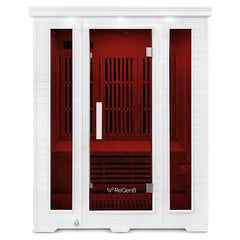 ReGen8 Trio Indoor - 3 Person Infrared Sauna (White)