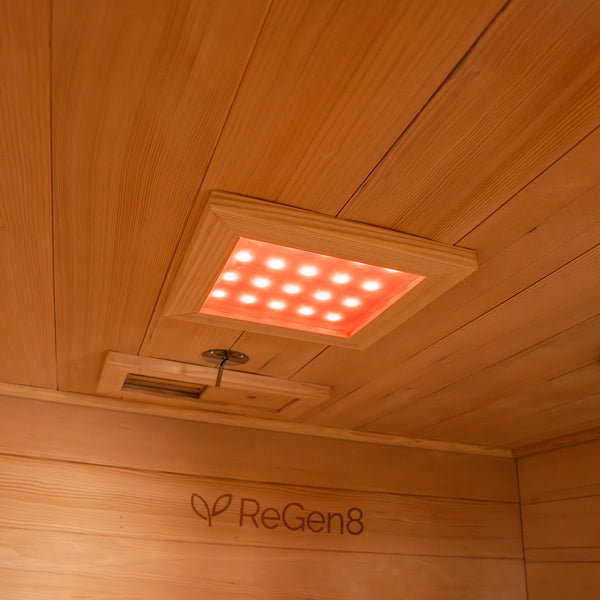 ReGen8 Trio Indoor - 3 Person Infrared Sauna (Natural)