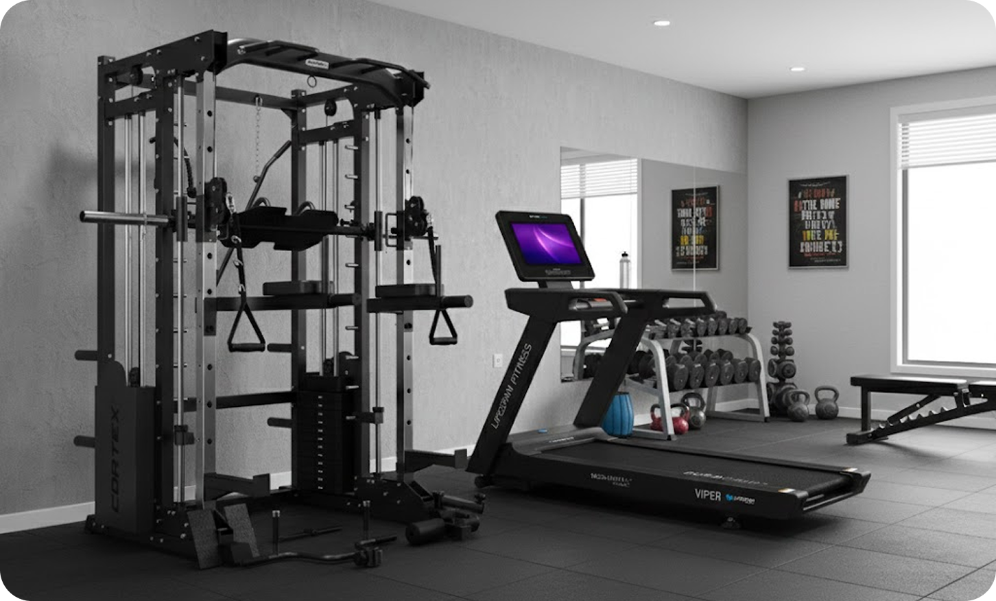 Setting up your home gym?