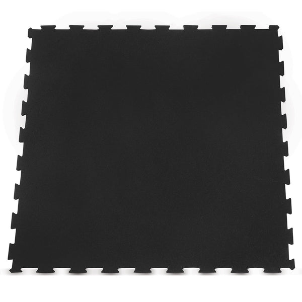 CORTEX 10mm Commercial Interlocking Rubber Gym Tile Mat (1m x 1m) Pack of 16