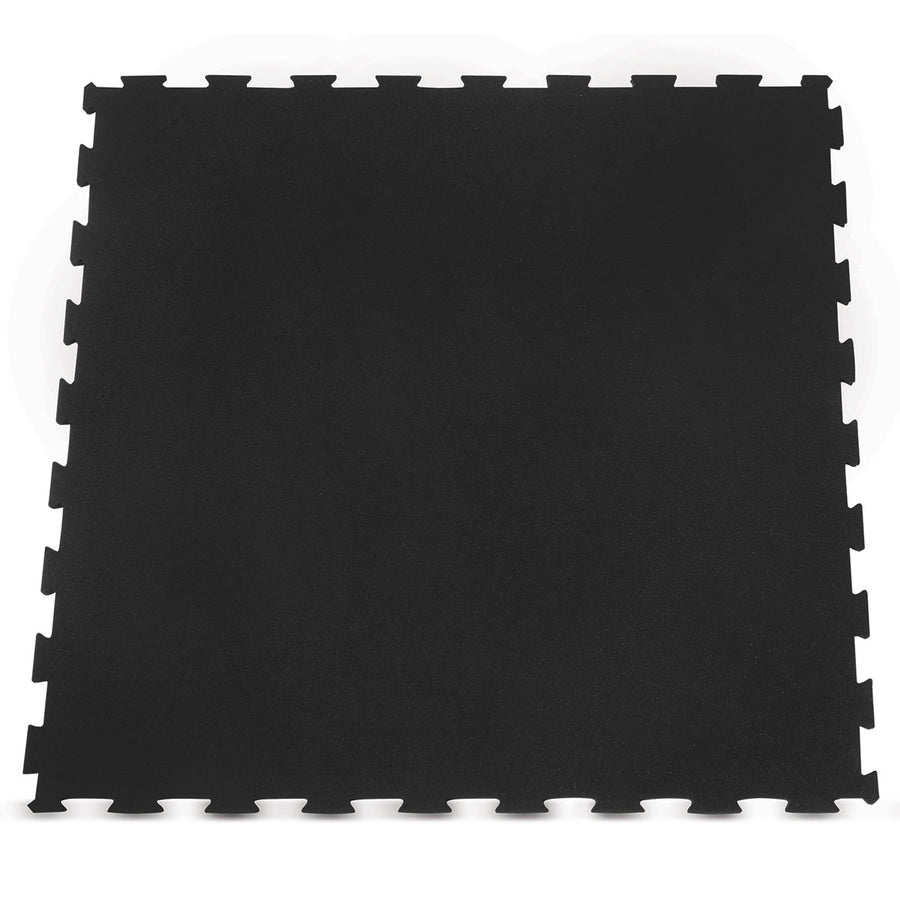 CORTEX 10mm Commercial Interlocking Rubber Gym Tile Mat (1m x 1m) Pack of 6