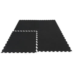 CORTEX 10mm Commercial Interlocking Rubber Gym Tile Mat (1m x 1m) Pack of 36