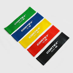 CORTEX 5 Pack Flat Resistance Micro Wide Bands (4kg to 14kg)