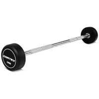 CORTEX Alpha Series Fixed Barbell Set 100kg + Stand