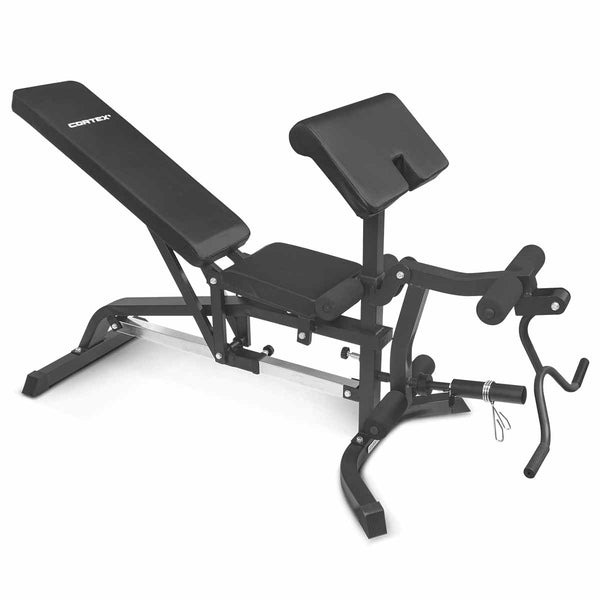 CORTEX BN-11 Exercise FID Bench with Preacher Pad & Leg Extension
