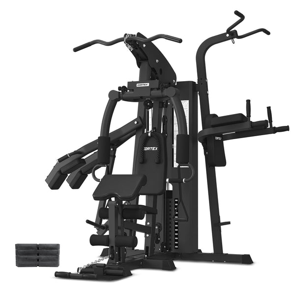 CORTEX GS7 Multi Station Home Gym with 96.5kg Weight Stack Package