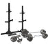 SR-10 Squat Rack Package + 90kg Standard Tri-Grip Weight Plates Package