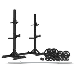 CORTEX SR-10 Squat Rack Package + 100kg Olympic Tri-Grip Weight Plates Package