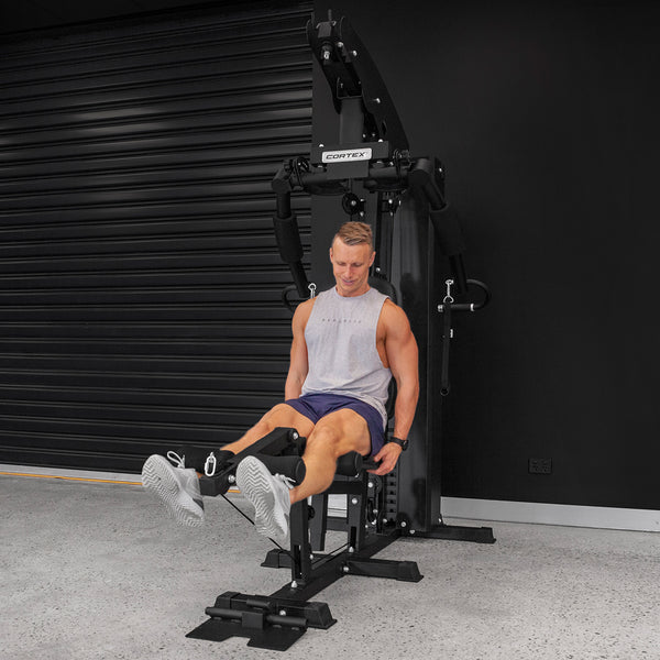 CORTEX SS3 Single Station Multi-Function Home Gym with Integrated Front/Rear Fly with Upgraded 96kg Weight Stack