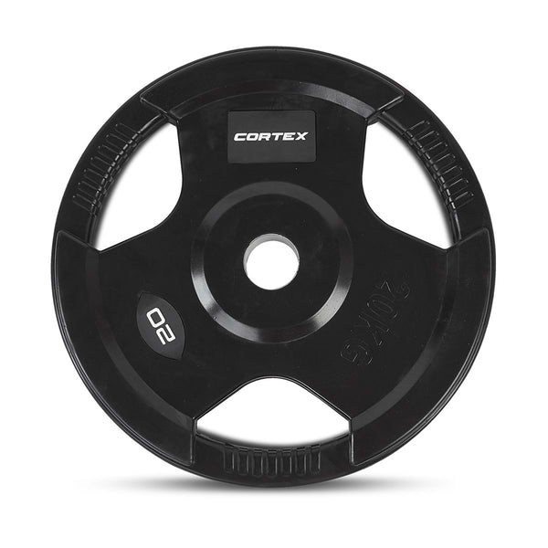 CORTEX 145kg Tri-Grip 50mm Olympic Plate Set