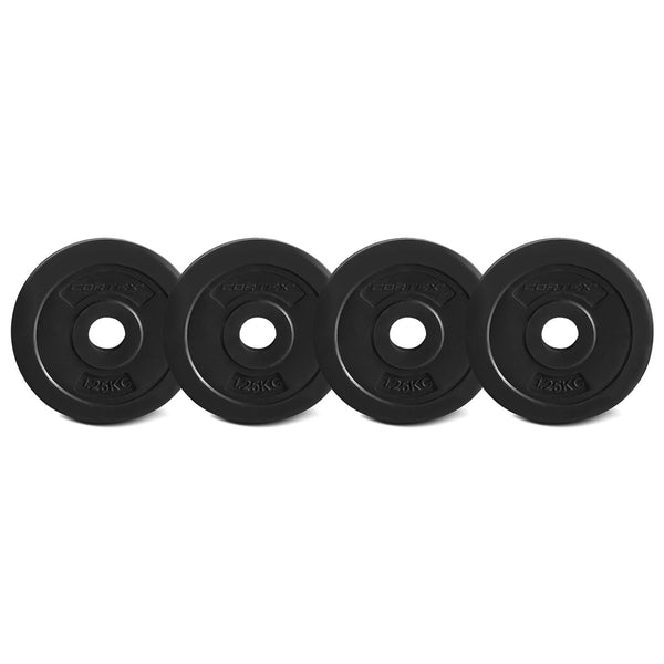 CORTEX 1.25kg EnduraShell 25mm Standard Plates (Set of 4)