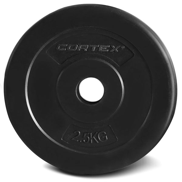 CORTEX 2.5kg EnduraShell 25mm Standard Plates (Set of 4)