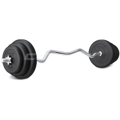 CORTEX 90kg EnduraShell Barbell Weight Set