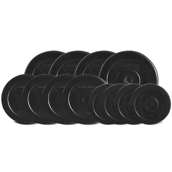 CORTEX 40kg EnduraShell Dumbbell Weight Set