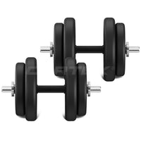 CORTEX 35kg EnduraShell Dumbbell Weight Set