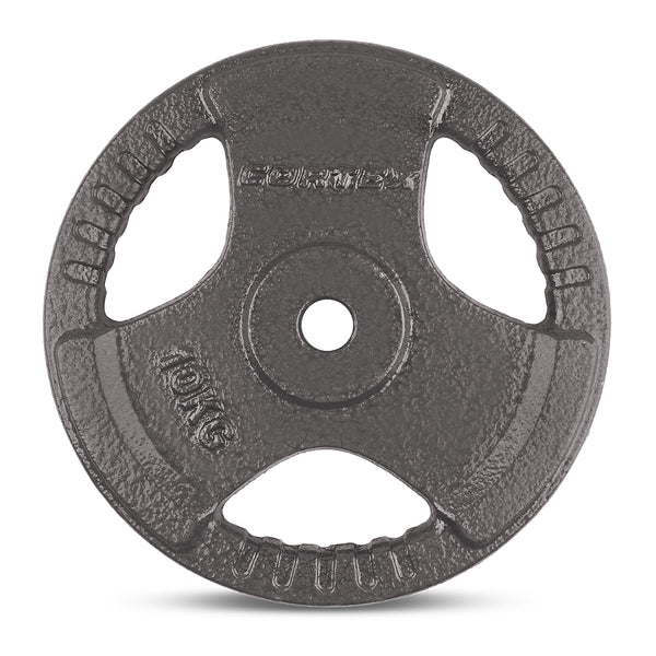 CORTEX 10kg Tri-Grip 25mm Standard Plates (Pair)