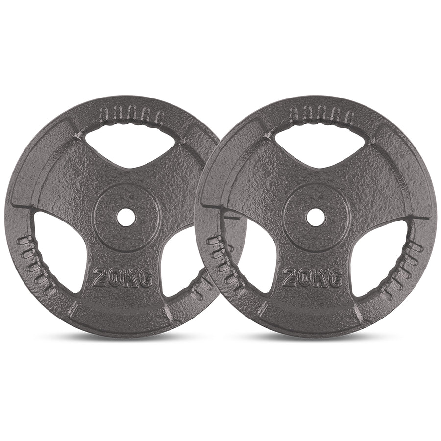 CORTEX 20kg Tri-Grip 27mm Standard Plate (Pair)