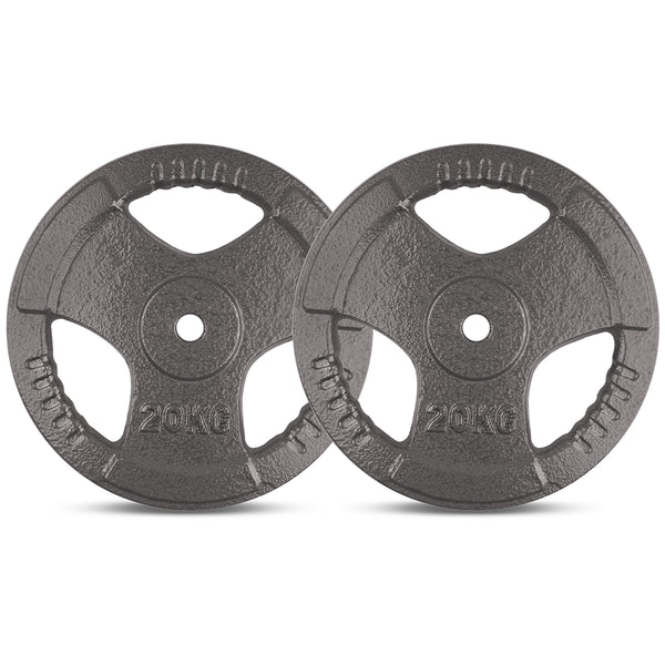 CORTEX 20kg Tri-Grip 25mm Standard Plate (Pair)