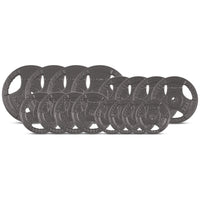 CORTEX 90kg Tri-Grip 27mm Standard Barbell Weight Set with Weight Tree