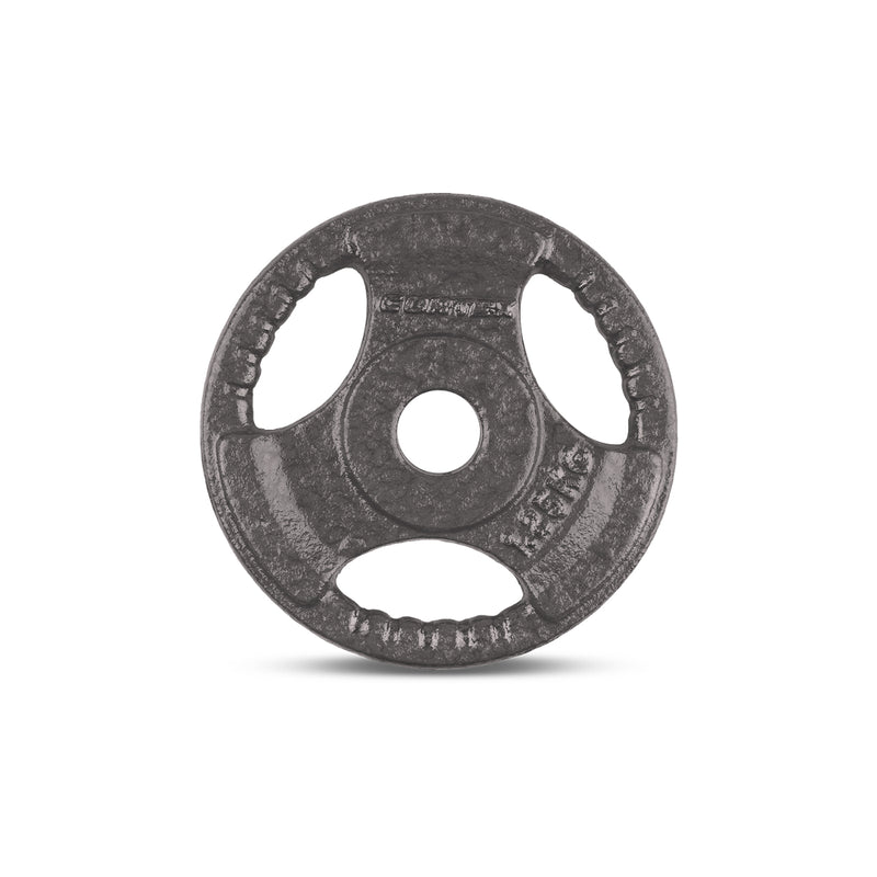 CORTEX 90kg Tri-Grip 27mm Standard Barbell Weight Set with Weight Tree