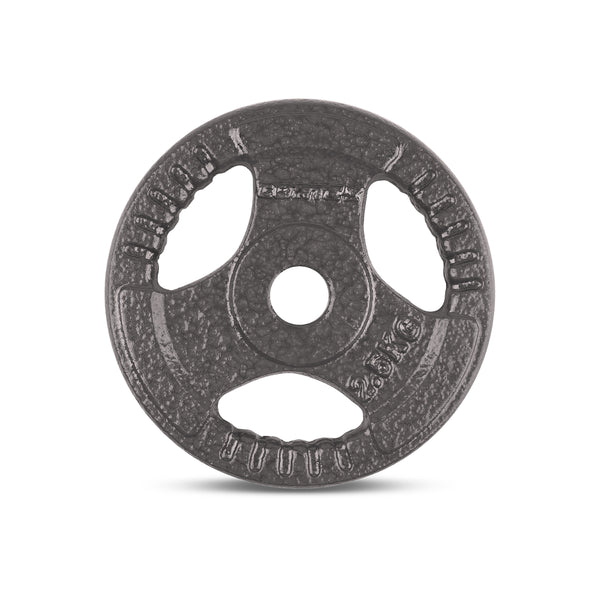 CORTEX 90kg Tri-Grip 27mm Standard Barbell Weight Set with Weight Tree