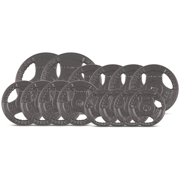 CORTEX 65kg Tri-Grip 27mm Standard Barbell Weight Set