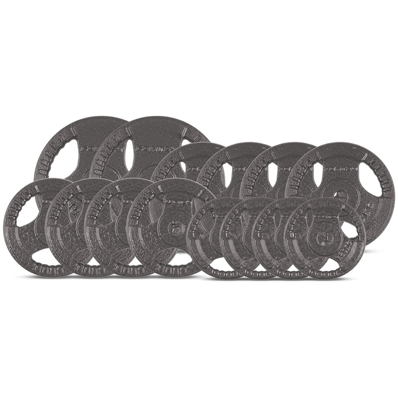 CORTEX 65kg Tri-Grip 27mm Standard Barbell Weight Set