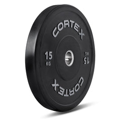 CORTEX 15kg Black Series V2 Bumper Plate (Pair)