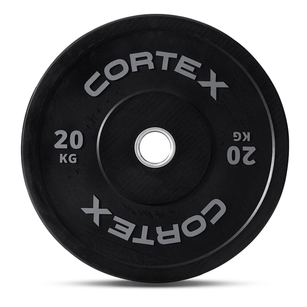 CORTEX 20kg Black Series V2 Bumper Plate (Pair)