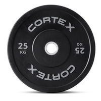 CORTEX 25kg Black Series V2 Bumper Plate (Pair)