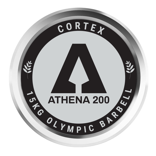 CORTEX ATHENA200 200cm 15kg Womens' Olympic Barbell with Lockjaw Collars