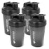 Lifespan Fitness Shaker Bottle (500ml, Black) Pack of 4